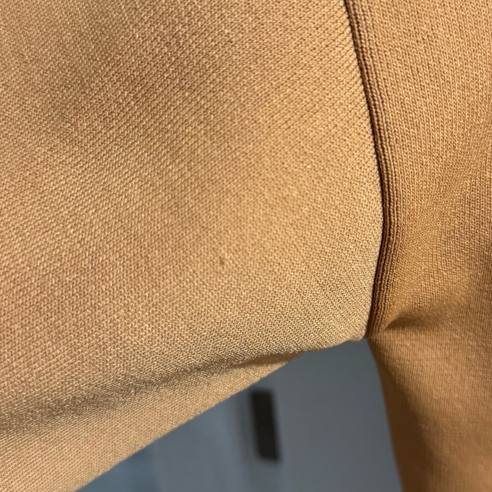 Sandro Martine Belted Over-Shirt Style Cardigan In Ochre - Picture 12 of 14